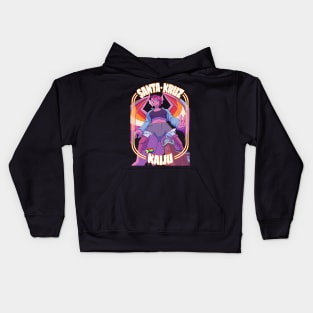 Lesbian Dragon Kaiju Girl Kids Hoodie